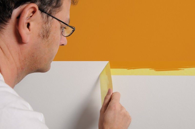 tesa 43340000100 Precision Mask Indoor Masking Tape for Painting and Decorating, Residue Free Removal, 50 m x 25 mm - Image 2